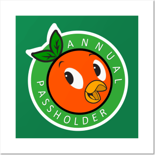 Orange Bird Annual Passholder Posters and Art